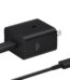 SAMSUNG 45W Wall Charger Power Adapter with Cable Included, Super Fast Charging for Galaxy Phones, Tablets and USB Type C Devices, Low Standby Power Consumption, EP-T4511XBEGUS,...