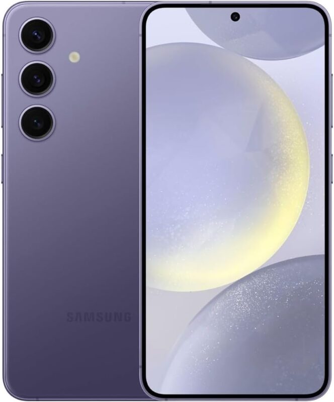 SAMSUNG Galaxy S24+ Plus 5G, US Version, 256GB, Cobalt Violet - T-Mobile (Renewed)