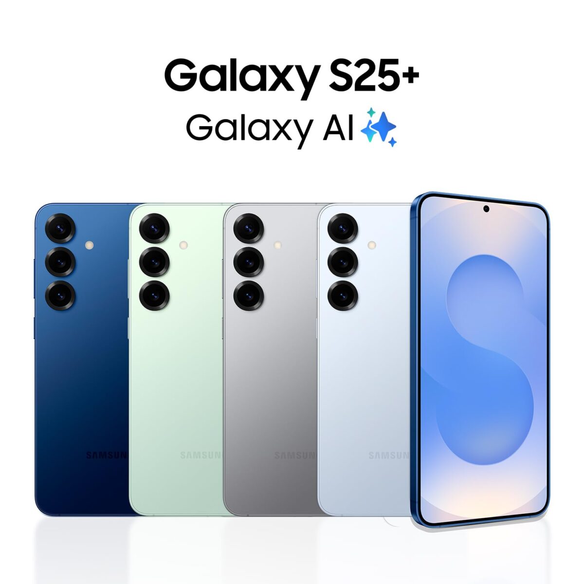 Samsung Galaxy S25+ Cell Phone, 512GB Smartphone, Unlocked Android, AI Night Mode Camera, Snapdragon 8 Elite Fast Processor, ProScaler Display, 4900mAh Battery, 2025, US 1 Yr...