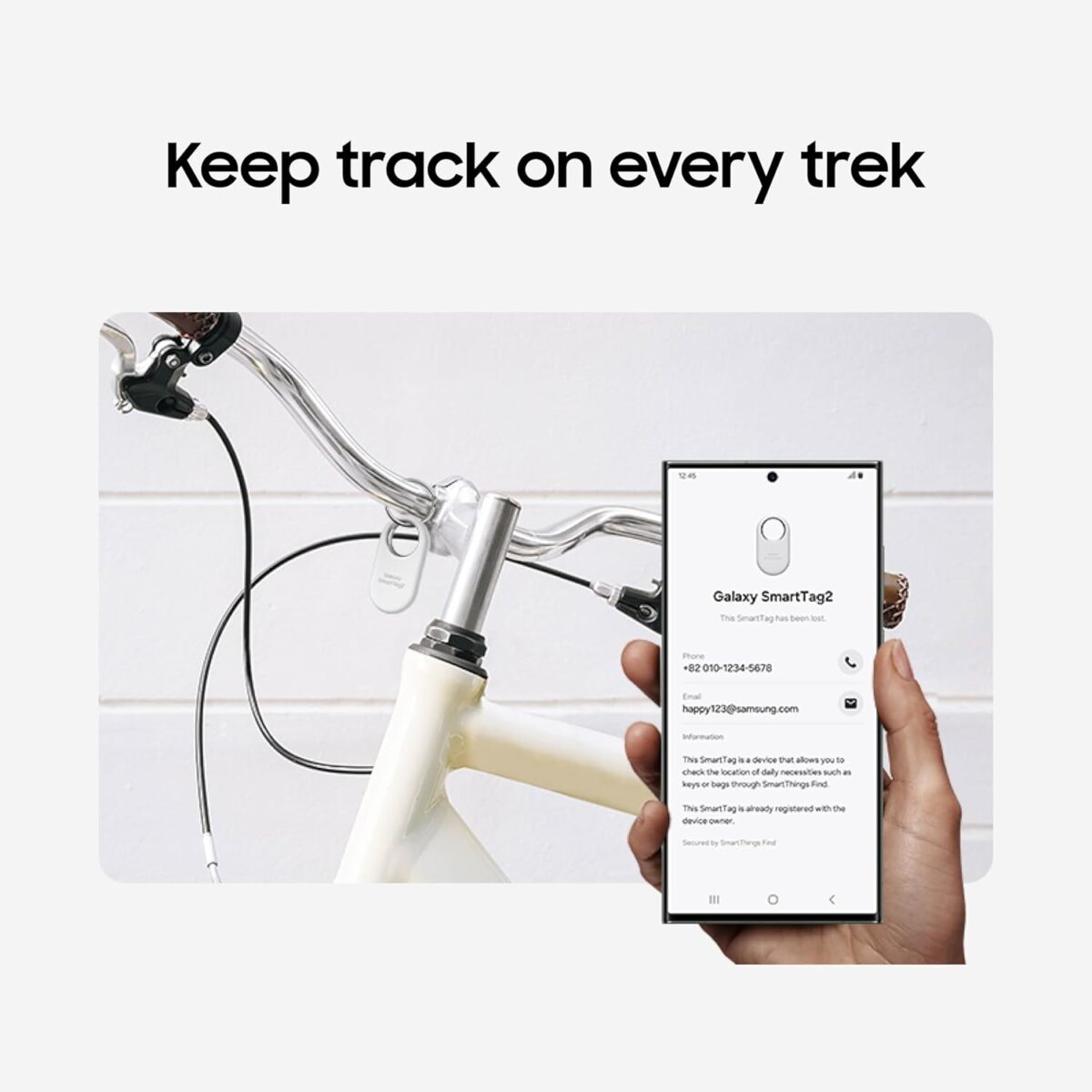 Samsung Galaxy SmartTag2, Bluetooth Tracker, Smart Tag GPS Locator Tracking Device, Item Finder for Keys, Wallet, Luggage, Pets, Use w/ Phones and Tablets Android 11 or Later,...