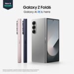 Samsung Galaxy Z Fold 6, 512GB Unlocked Android Smartphone, Circle to Search, Hands-Free Interpreter, AI Photo Edits, Foldable Display for Multitasking, 2024, US 1 Yr Warranty,...