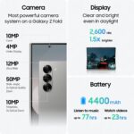 Samsung Galaxy Z Fold 6, 512GB Unlocked Android Smartphone, Circle to Search, Hands-Free Interpreter, AI Photo Edits, Foldable Display for Multitasking, 2024, US 1 Yr Warranty,...