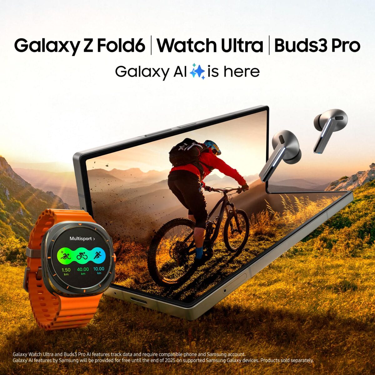 Samsung Galaxy Z Fold 6, 512GB Unlocked Android Smartphone, Circle to Search, Hands-Free Interpreter, AI Photo Edits, Foldable Display for Multitasking, 2024, US 1 Yr Warranty,...