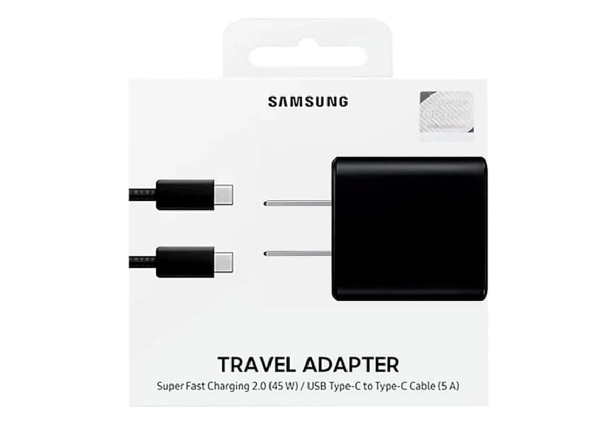 Samsung Official 45W USB-C Super Fast Charging Wall Charger (Black)